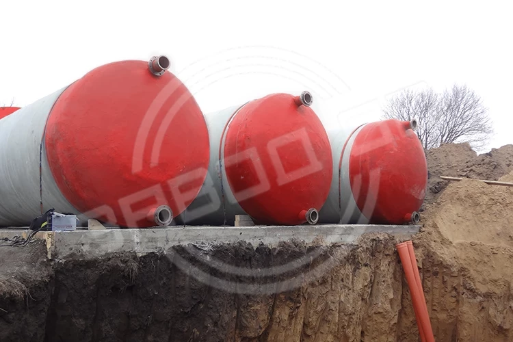 Пожарные резервуары для воды